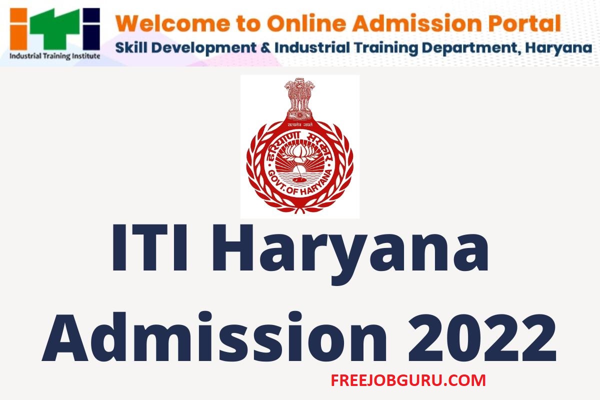 ITI Haryana Admission 2022 Online Form