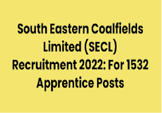 SECL Graduate Diploma Apprentice Recruitment 2022