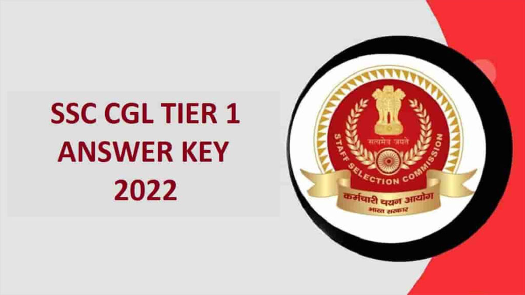 SSC CGL Answer Key 2022 Tier -1