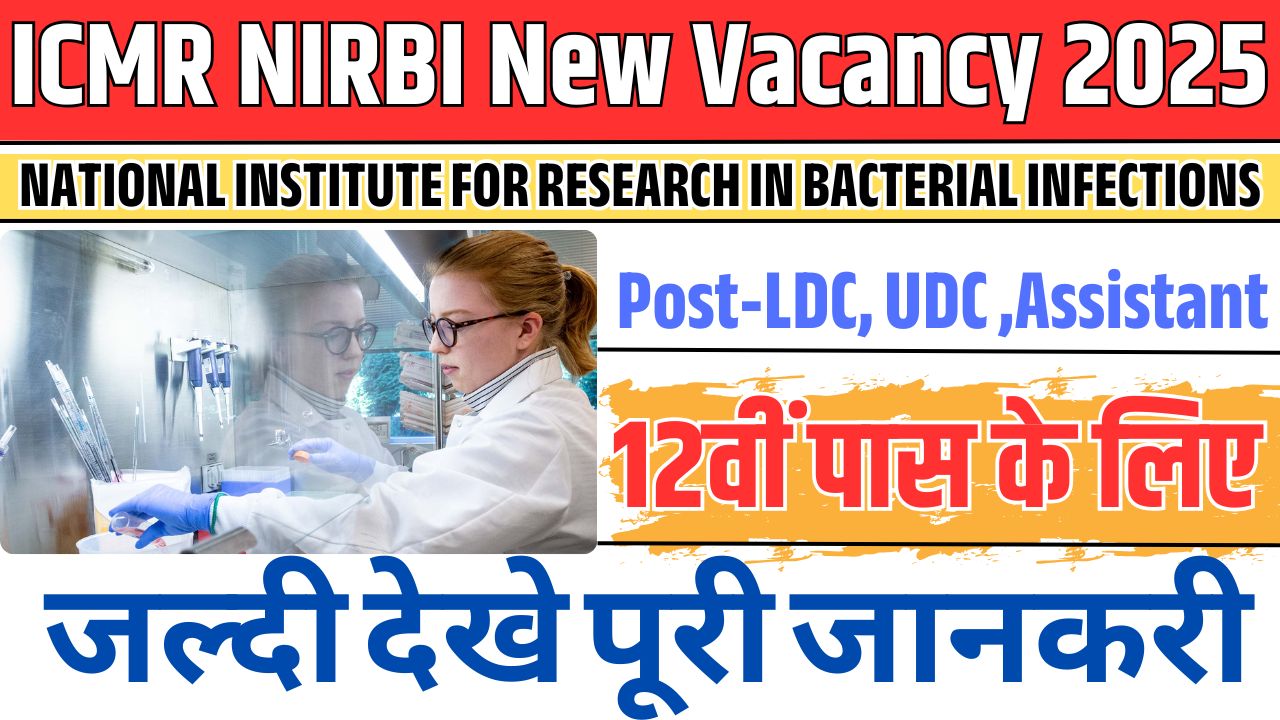 ICMR NIRBI New Vacancy 2025