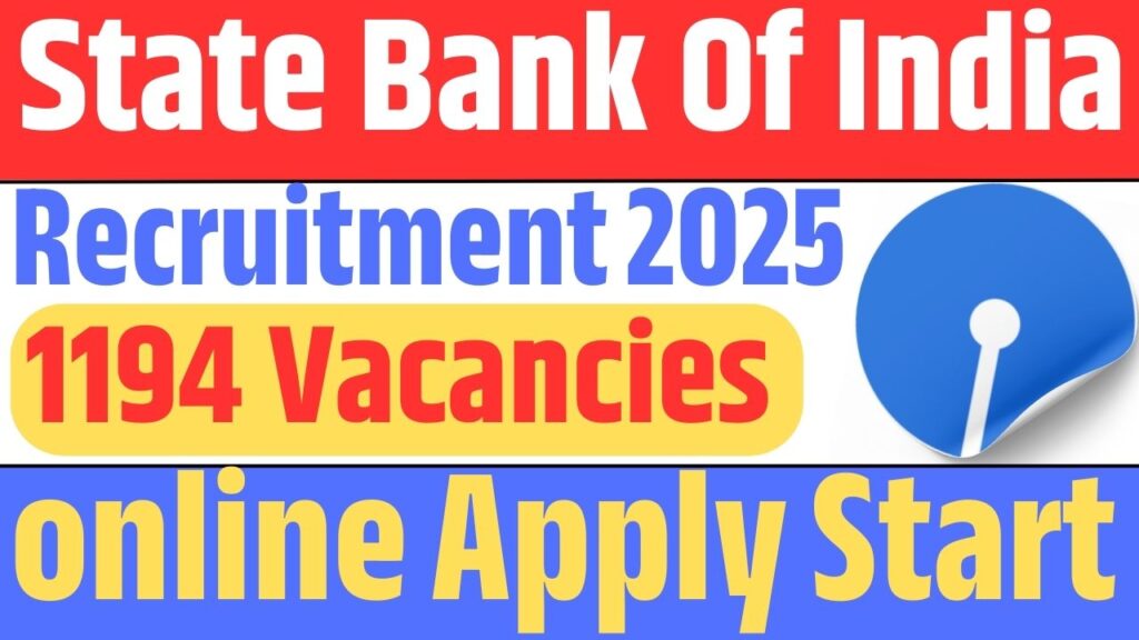 State Bank Recruitment 2025