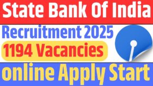State Bank Recruitment 2025: स्टेट बैंक ऑफ़ इंडिया में निकली एक नई भर्ती जाने क्या हैं इस भर्ती की आवेदन प्रक्रिया