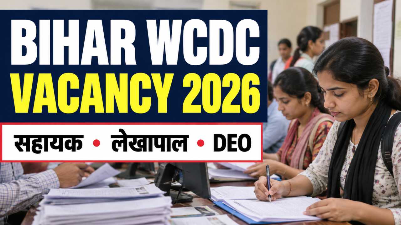 Bihar WCDC Vacancy 2026