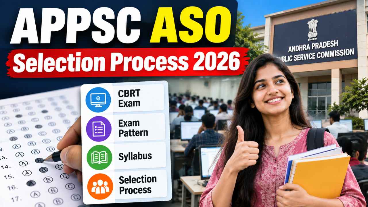 APPSC ASO Selection Process 2026