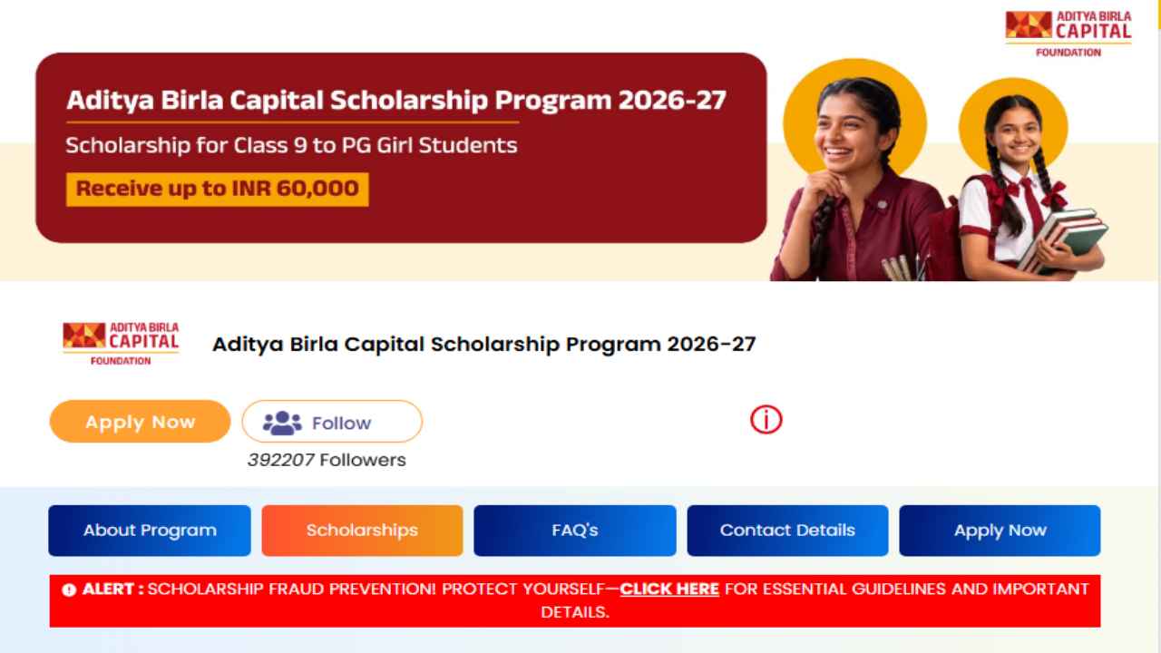 Aditya Birla Capital Scholarship