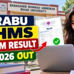 BRABU BHMS 1st Semester Result 2026 जारी, Session 2022-27 के छात्र यहां से चेक करें रिजल्ट