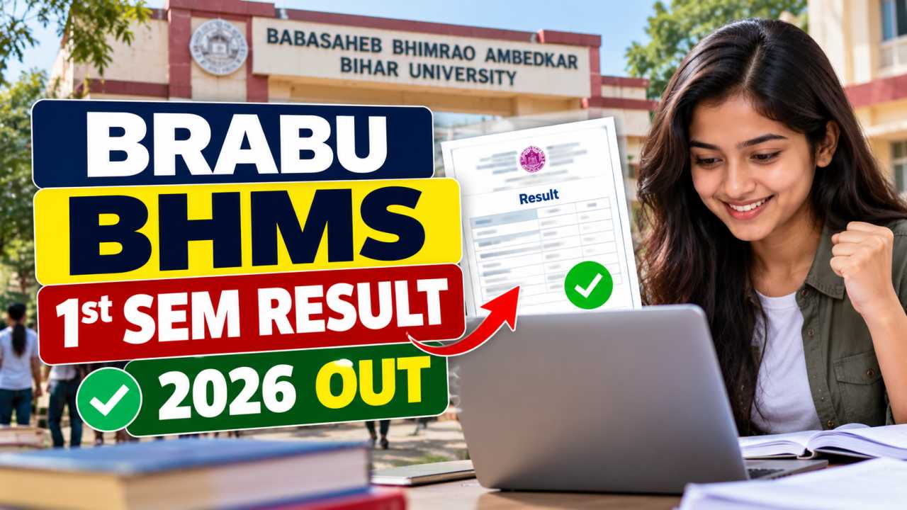 BRABU BHMS 1st Semester Result 2026