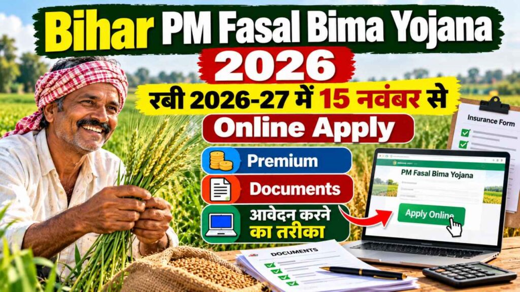 Bihar PM Fasal Bima Yojana 2026