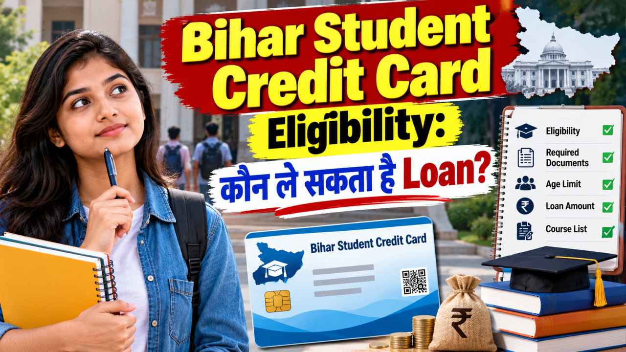 Bihar Student Credit Card Eligibility कौन ले सकता है Loan