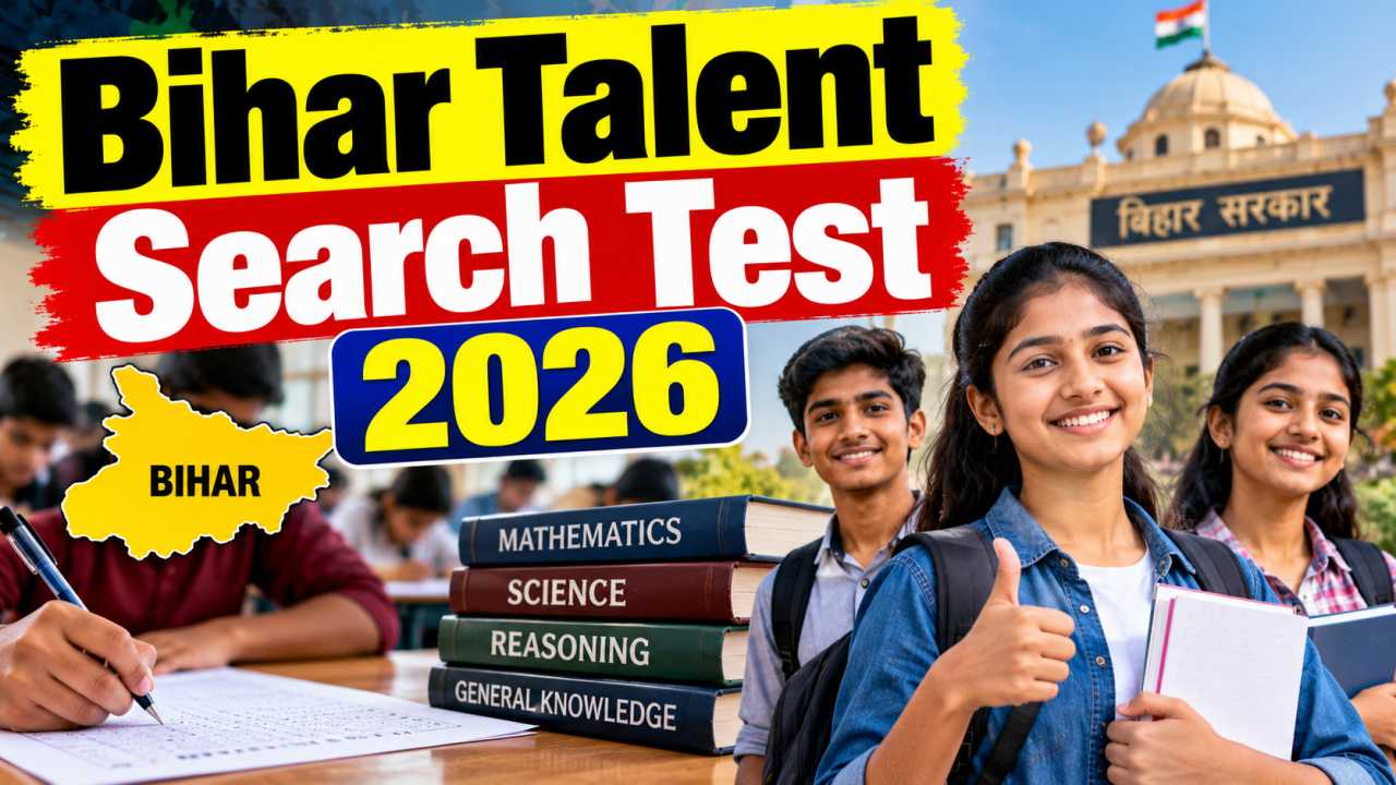 Bihar Talent Search Test 2026