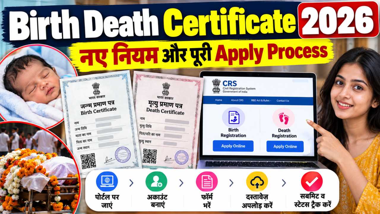 Birth Death Certificate 2026