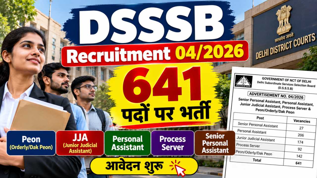DSSSB Recruitment