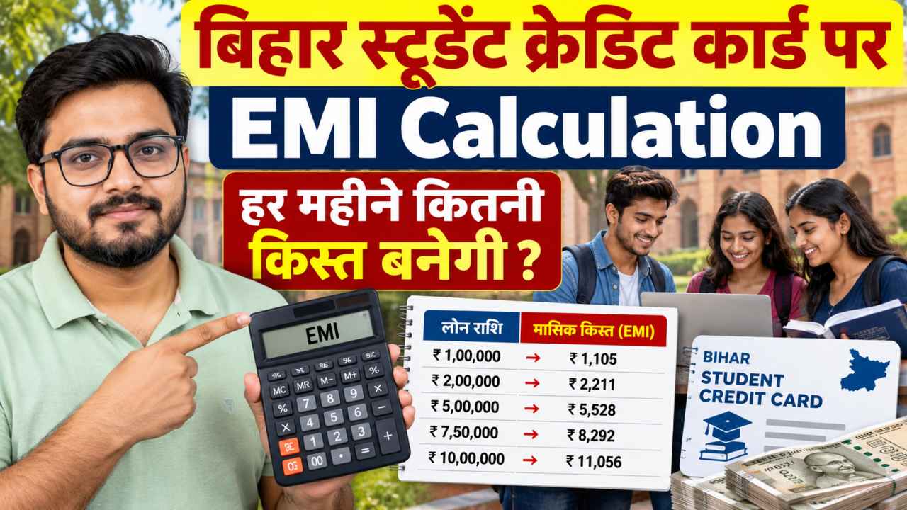 EMI Calculation हर महीने कितनी किस्त बनेगी