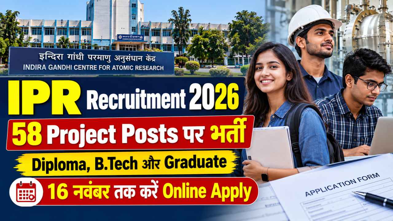 IPR Recruitment 2026