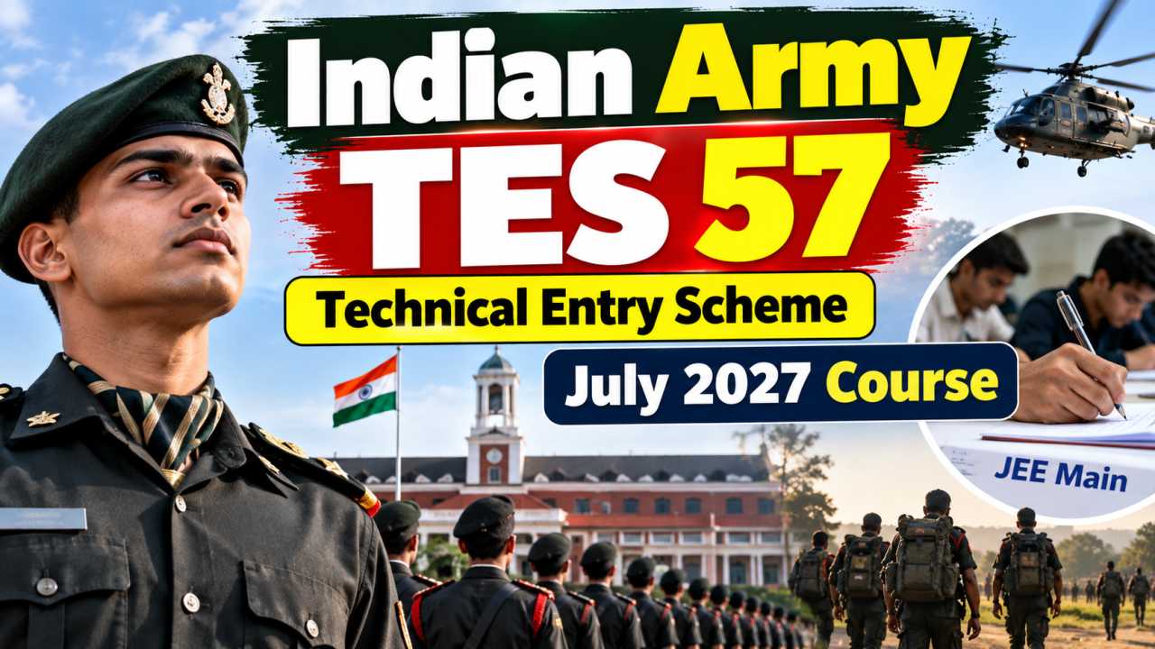 Indian Army TES 57 Notification 2027