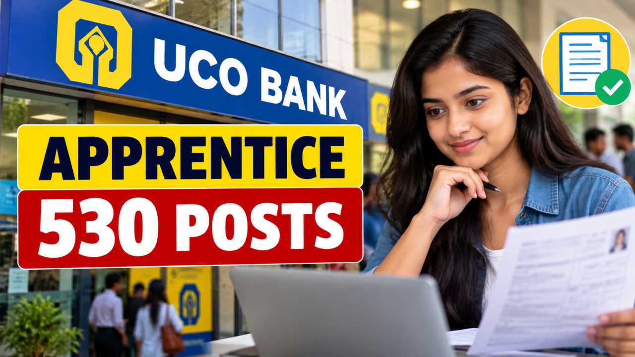 UCO Bank Apprentice Recruitment 2026